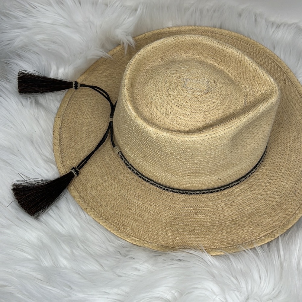 Sun Body Hats Women’s Telescope Hancrafted By Palm Leaves - Picture 3 of 9